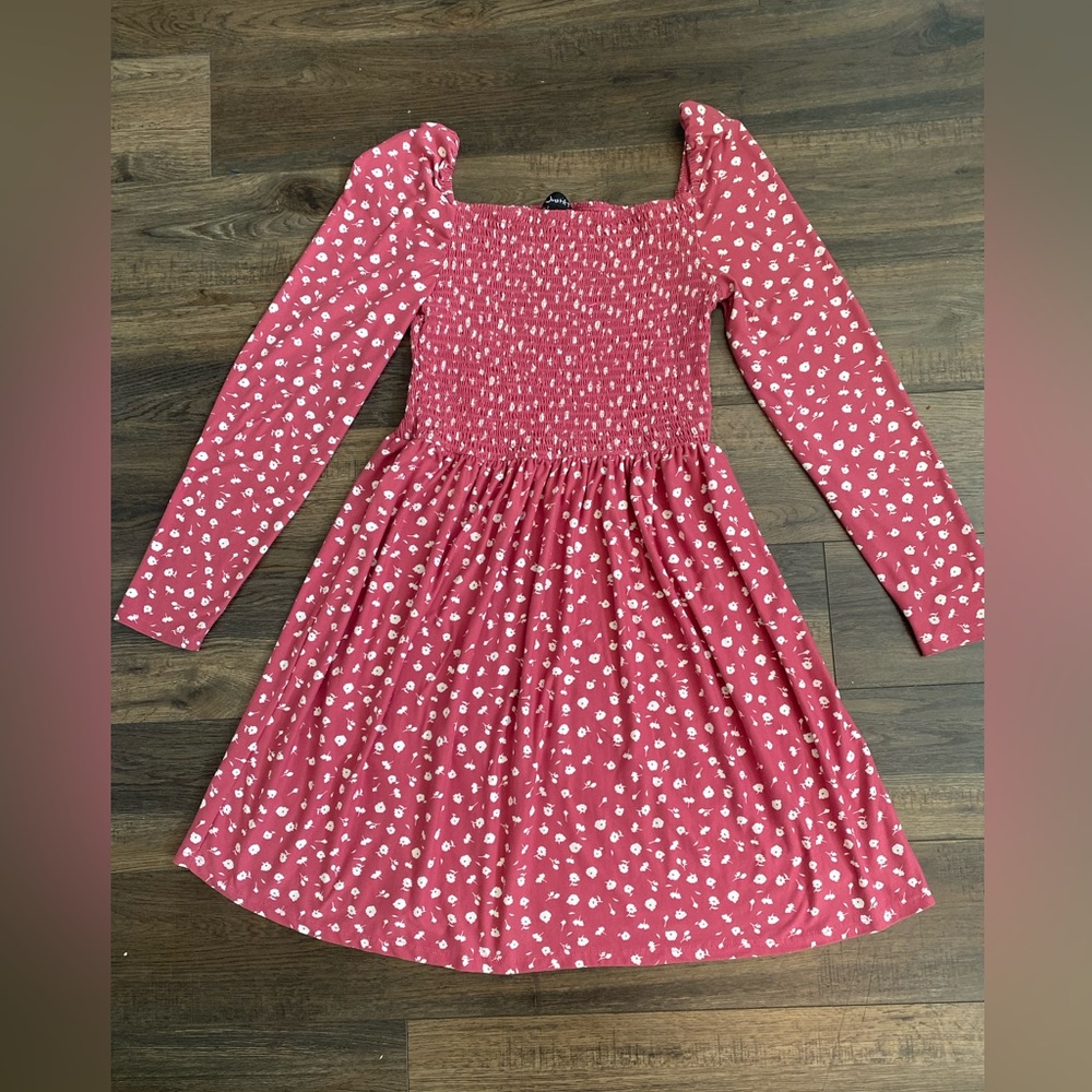 Dress,Size(L) , Pink flowers